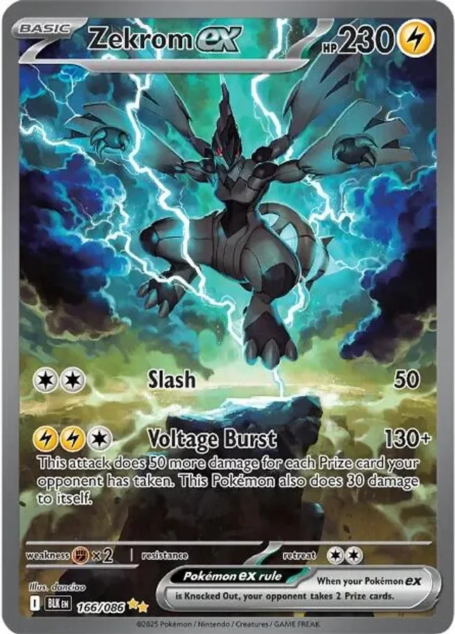 Zekrom ex 166/086 Black Bolt (Holo)