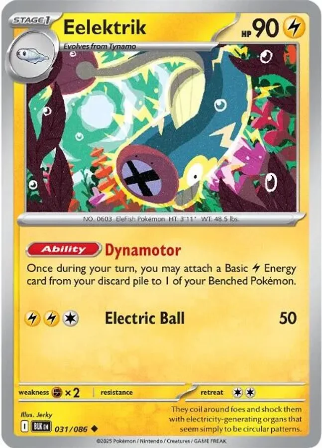 Eelektrik 031/086 SV: Black Bolt (Normal)