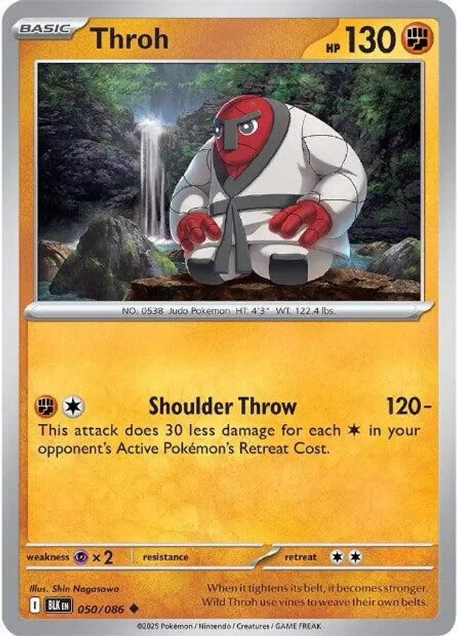 Throh 050/086 SV: Black Bolt (Normal)