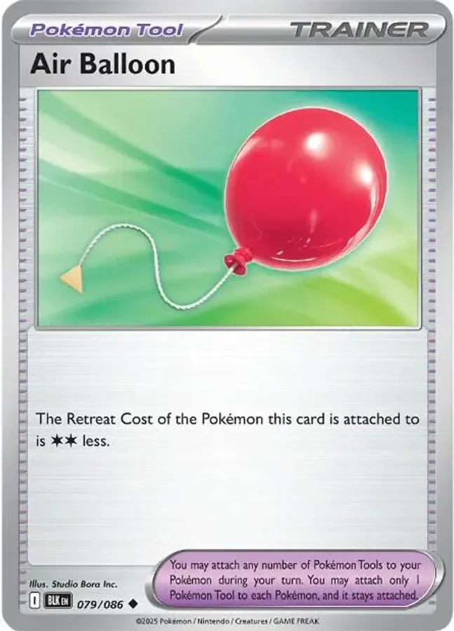 Air Balloon 079/086 SV: Black Bolt (Normal)