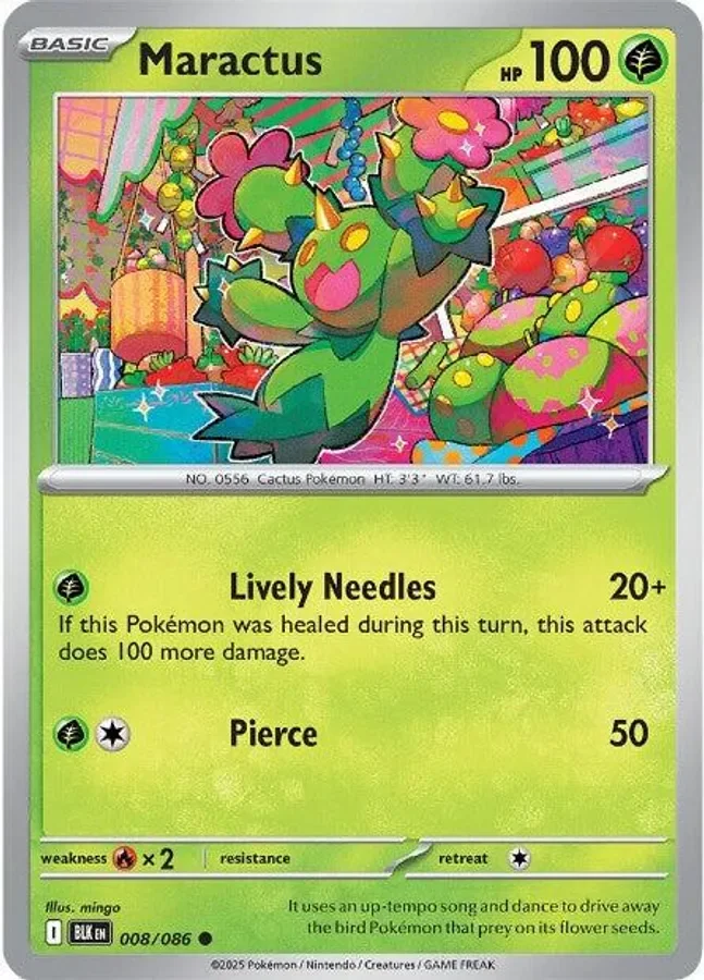 Maractus 008/086 SV: Black Bolt (Normal)