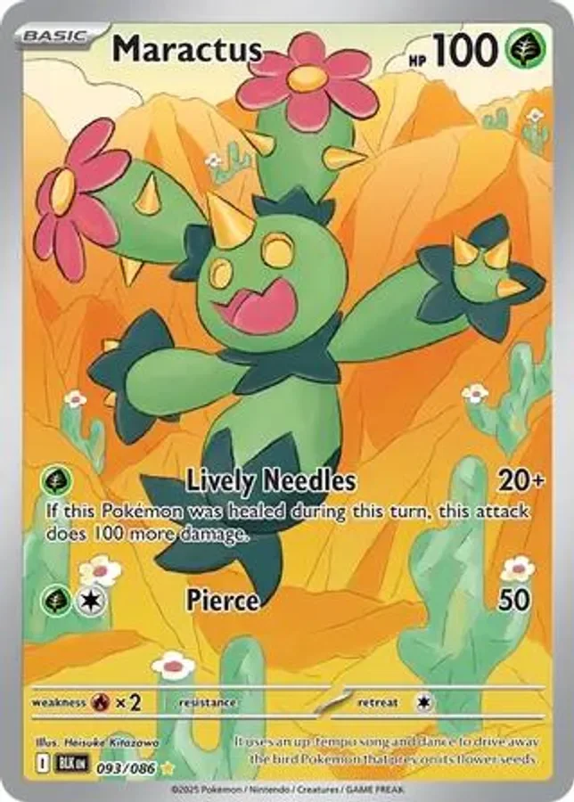 Maractus 093/086 Black Bolt (Holo)