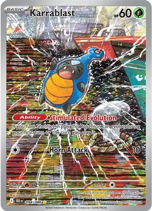 Karrablast 094/086 Black Bolt (Holo)