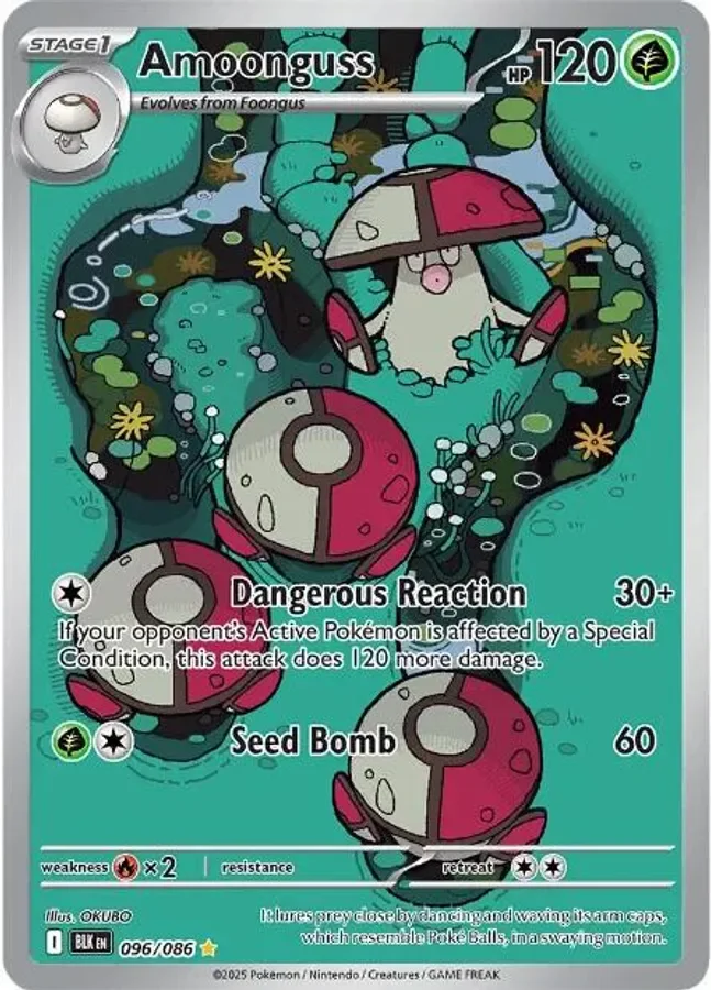 Amoonguss 096/086 Black Bolt (Holo)