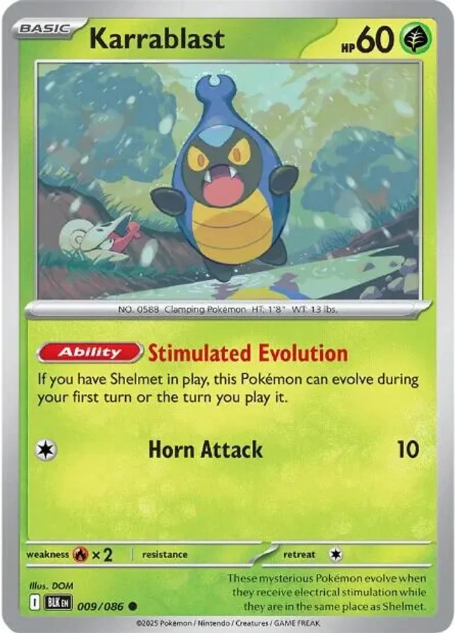 Karrablast 009/086 SV: Black Bolt (Normal)