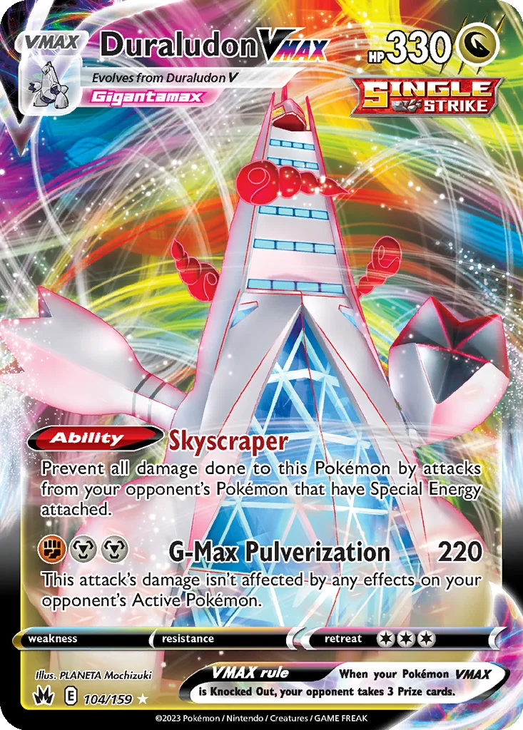 Duraludon VMAX 104/159 Crown Zenith (Holo)