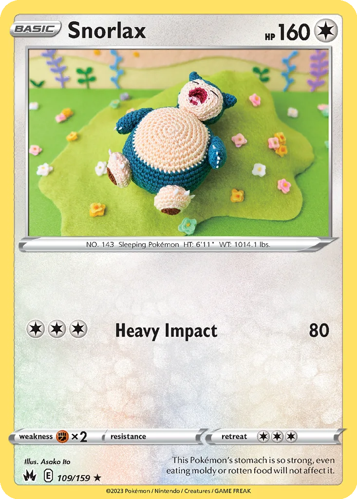 Snorlax 109/159 SWSH: Crown Zenith (Normal)