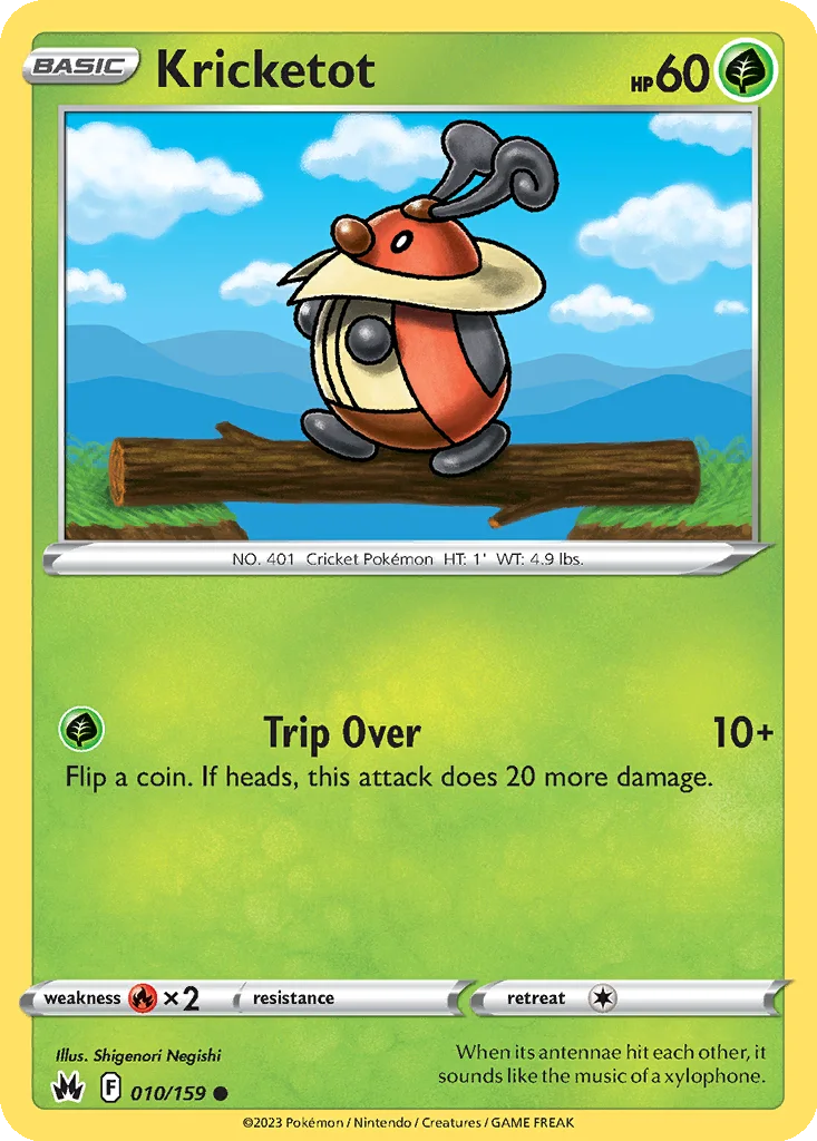 Kricketot 010/159 Crown Zenith (Normal)