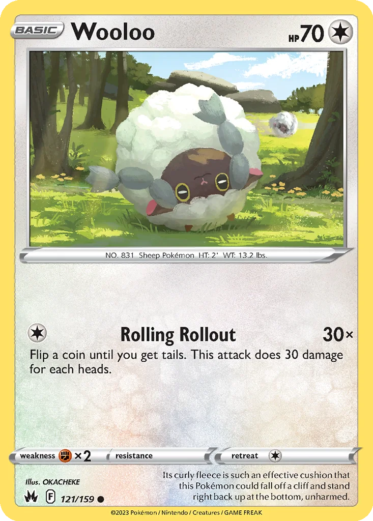 Wooloo 121/159 SWSH: Crown Zenith (Normal)
