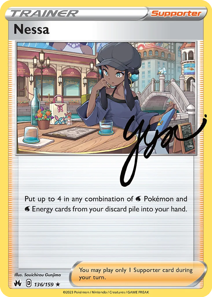 Nessa 136/159 SWSH: Crown Zenith (Holo)