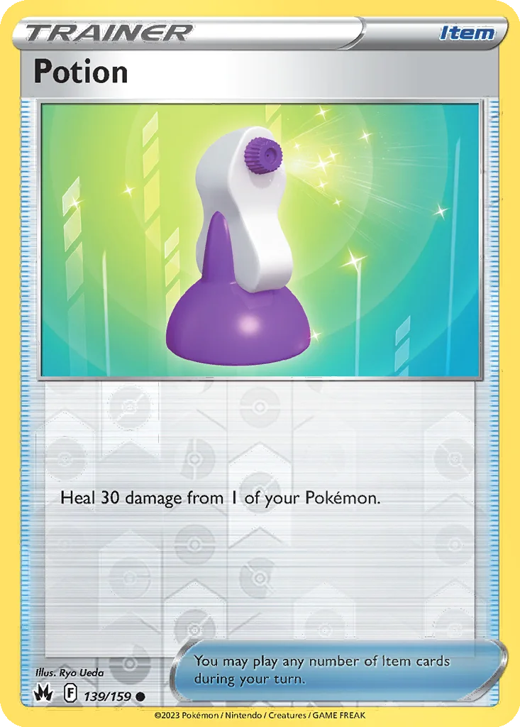 Potion 139/159 Crown Zenith (Reverse holo)