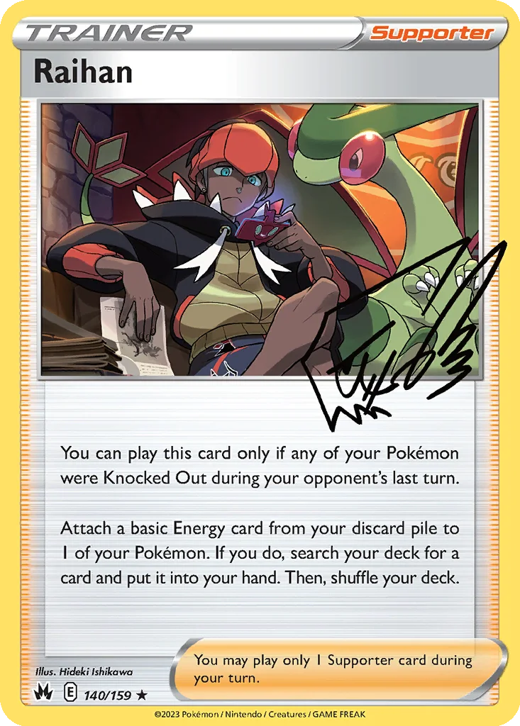 Raihan 140/159 Crown Zenith (Holo)