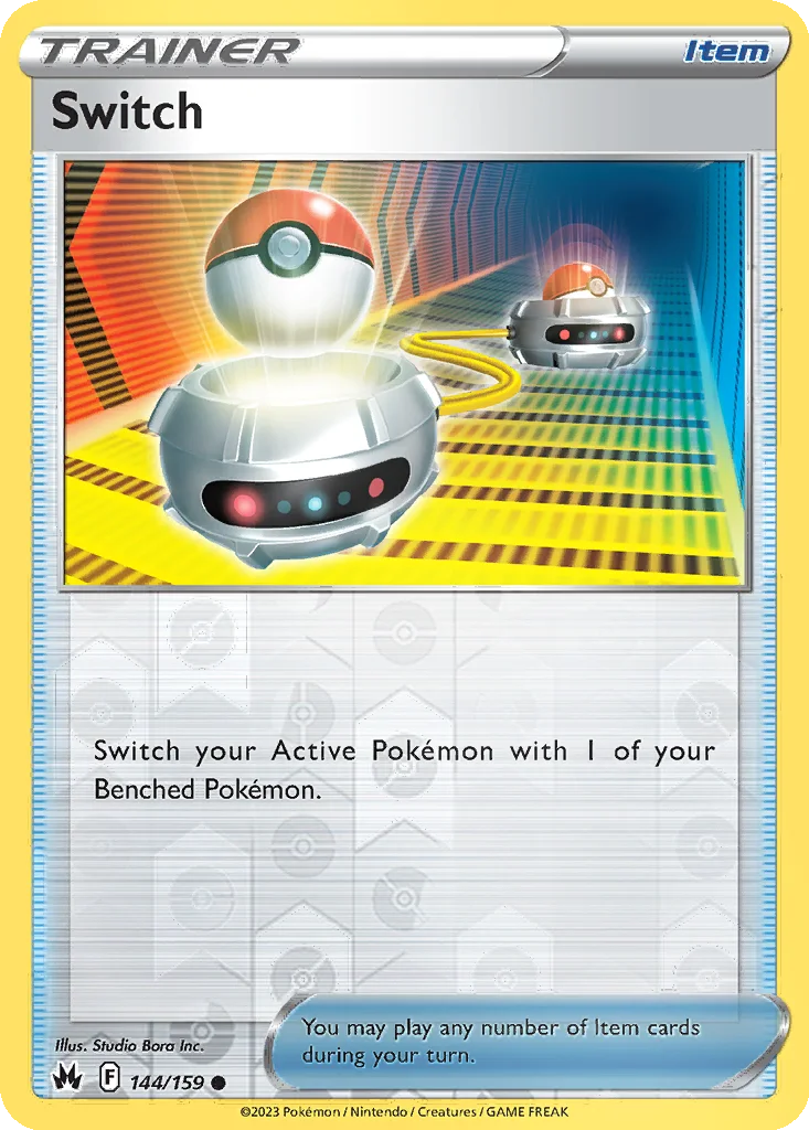 Switch 144/159 Crown Zenith (Reverse holo)