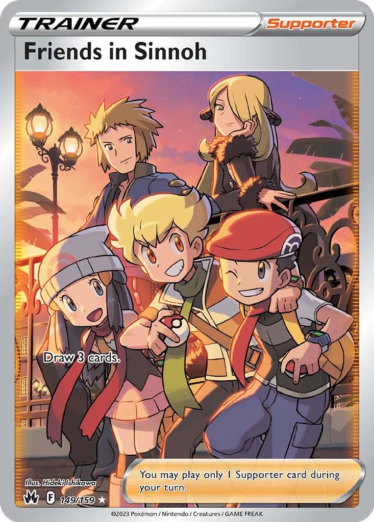 Friends in Sinnoh 149/159 Crown Zenith (Holo)