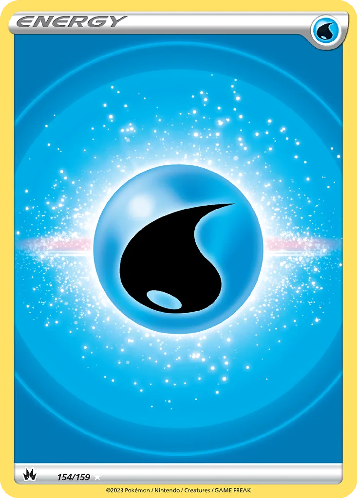 Water Energy 154/159 Crown Zenith (Holo)