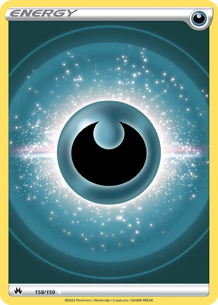 Darkness Energy 158/159 Crown Zenith (Holo)