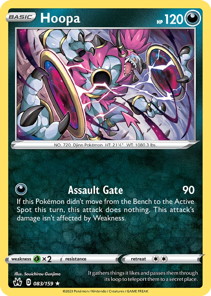 Hoopa 083/159 Crown Zenith (Holo)