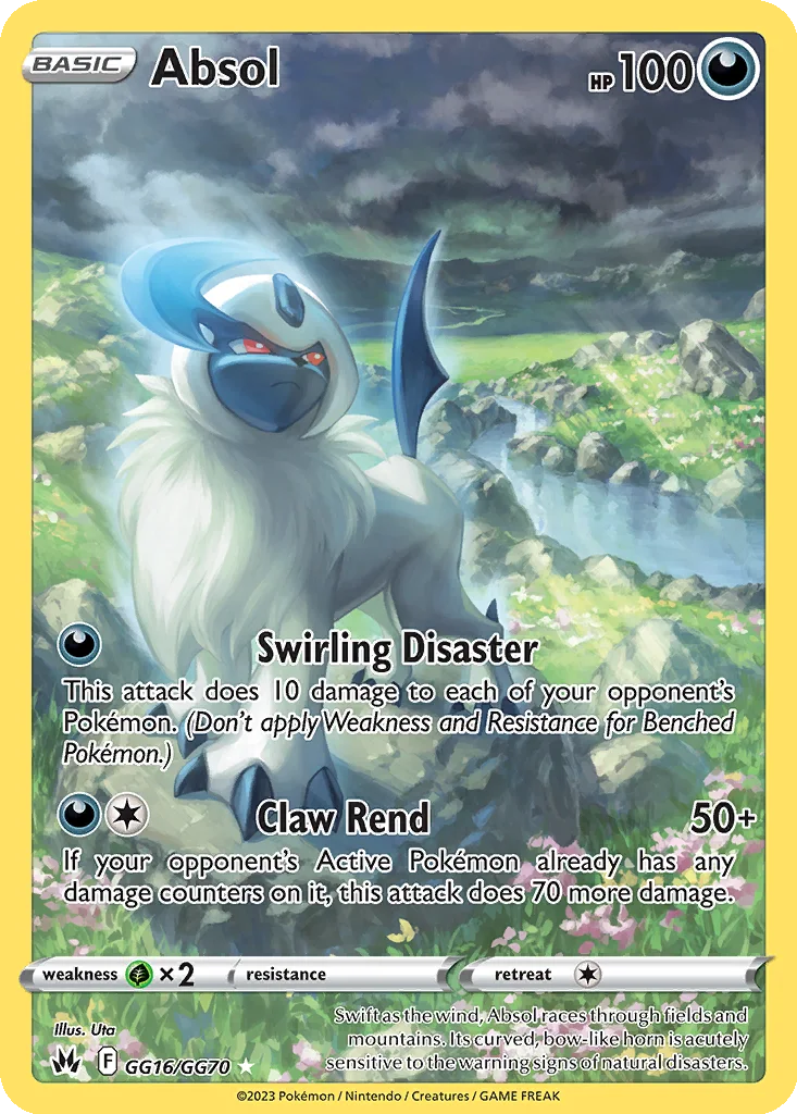 Absol GG16/070 Crown Zenith Galarian Gallery (Holo)