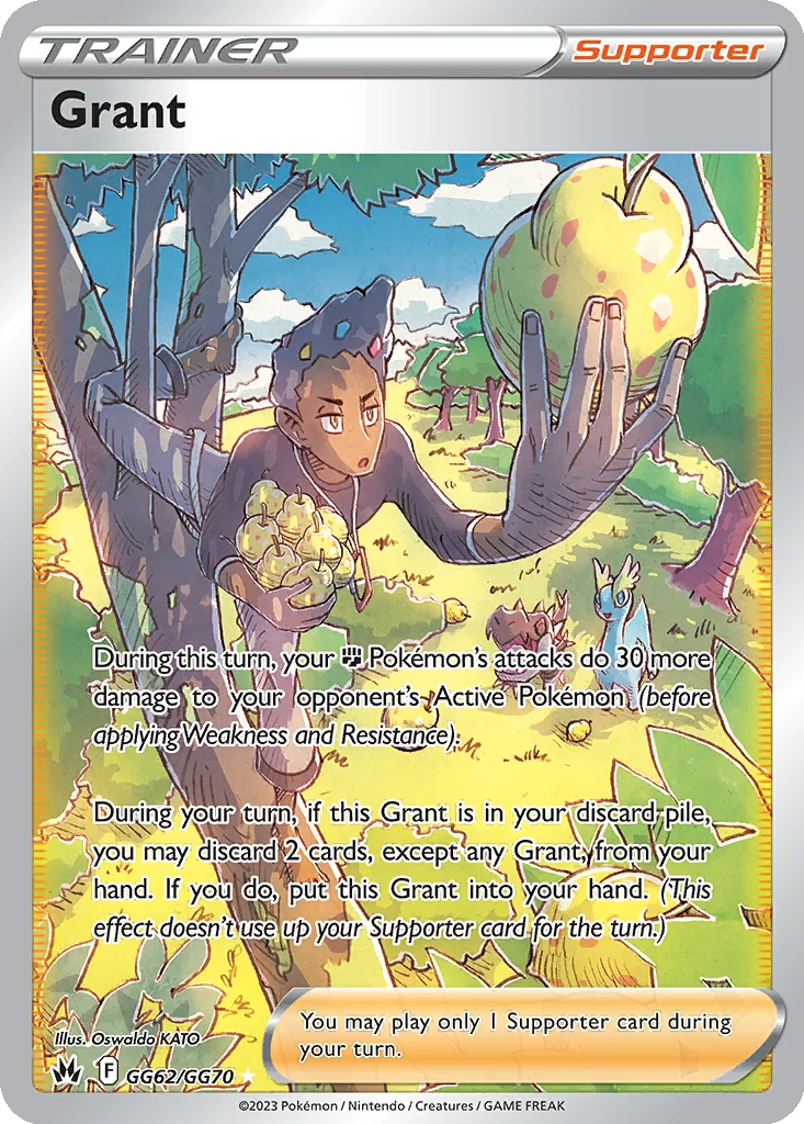 Grant GG62/070 Crown Zenith Galarian Gallery (Holo)