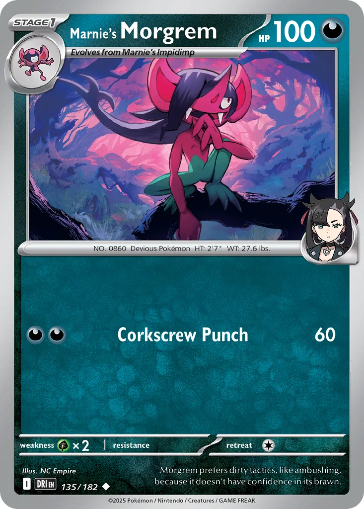 Marnie's Morgrem 135/182 SV10: Destined Rivals (Normal)