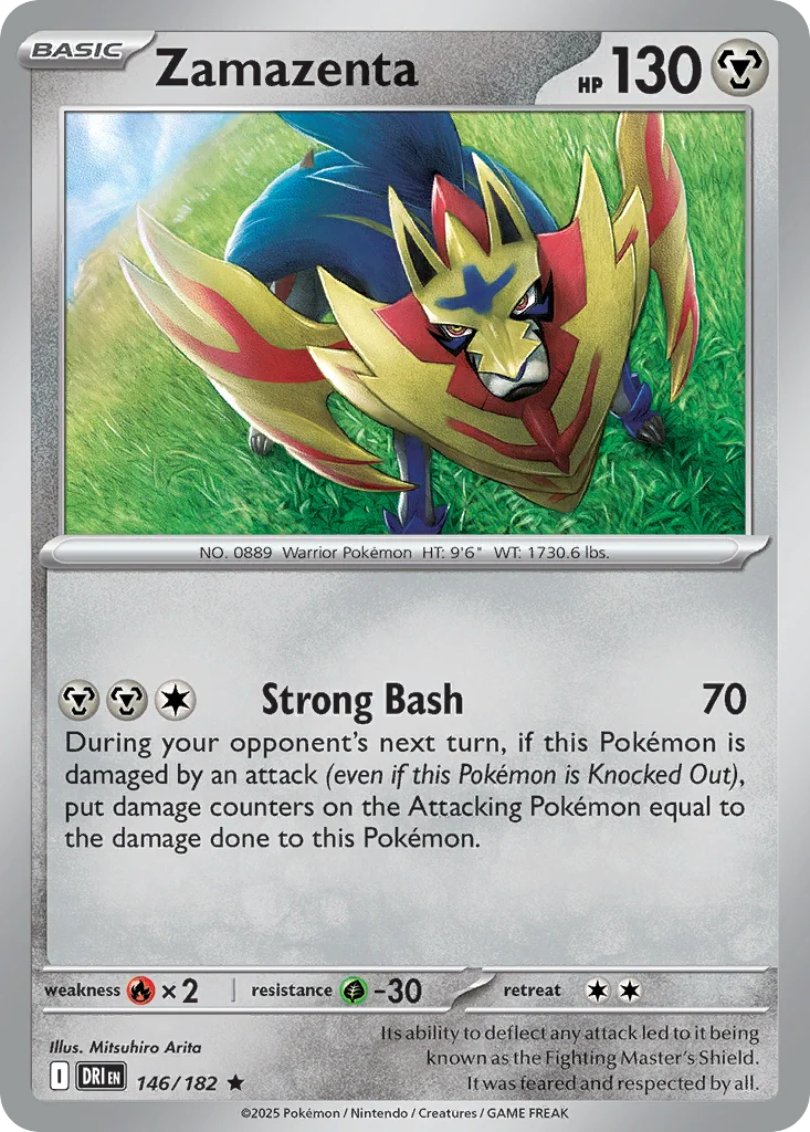 Zamazenta 146/182 SV10: Destined Rivals (Holo)