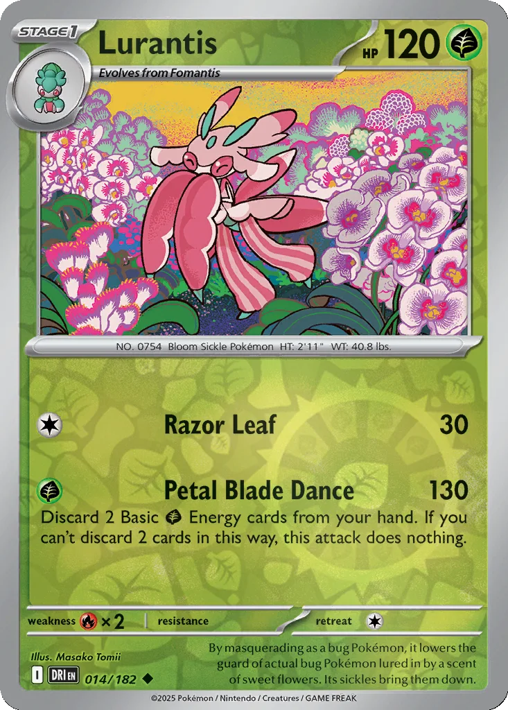 Lurantis 014/182 SV10: Destined Rivals (Reverse holo)