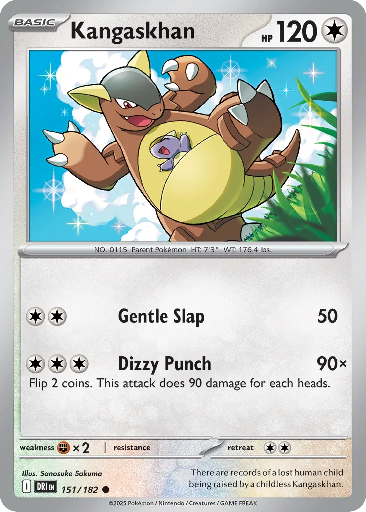 Kangaskhan 151/182 SV10: Destined Rivals (Normal)