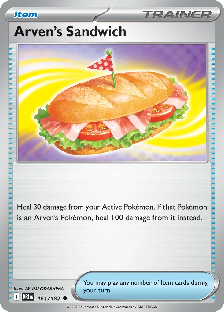 Arven's Sandwich 161/182 SV10: Destined Rivals (Normal)