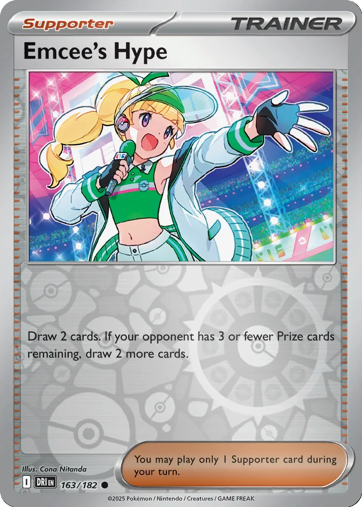 Emcee's Hype 163/182 SV10: Destined Rivals (Reverse holo)