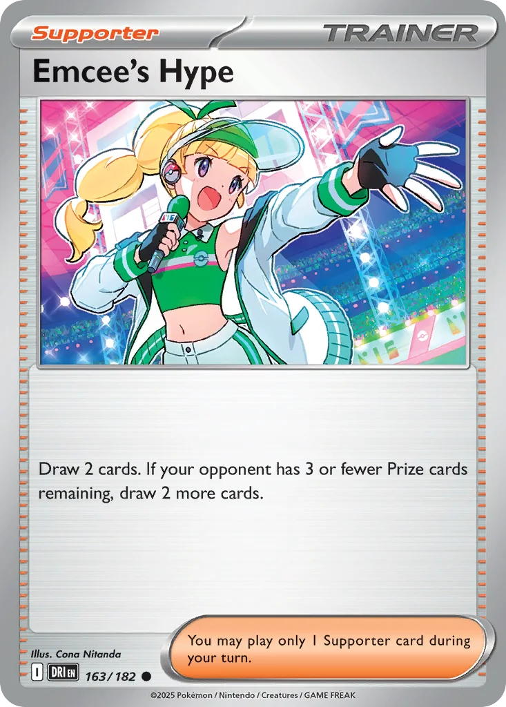 Emcee's Hype 163/182 SV10: Destined Rivals (Normal)