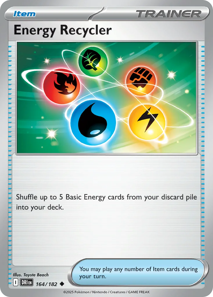 Energy Recycler 164/182 SV10: Destined Rivals (Normal)