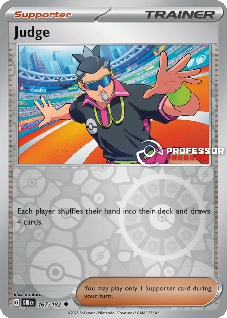 Judge 167/182 Destined Rivals (Professor Program)