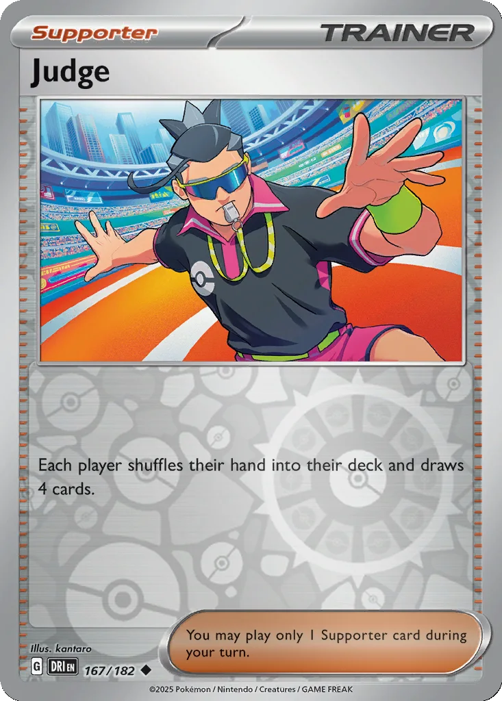 Judge 167/182 SV10: Destined Rivals (Reverse holo)