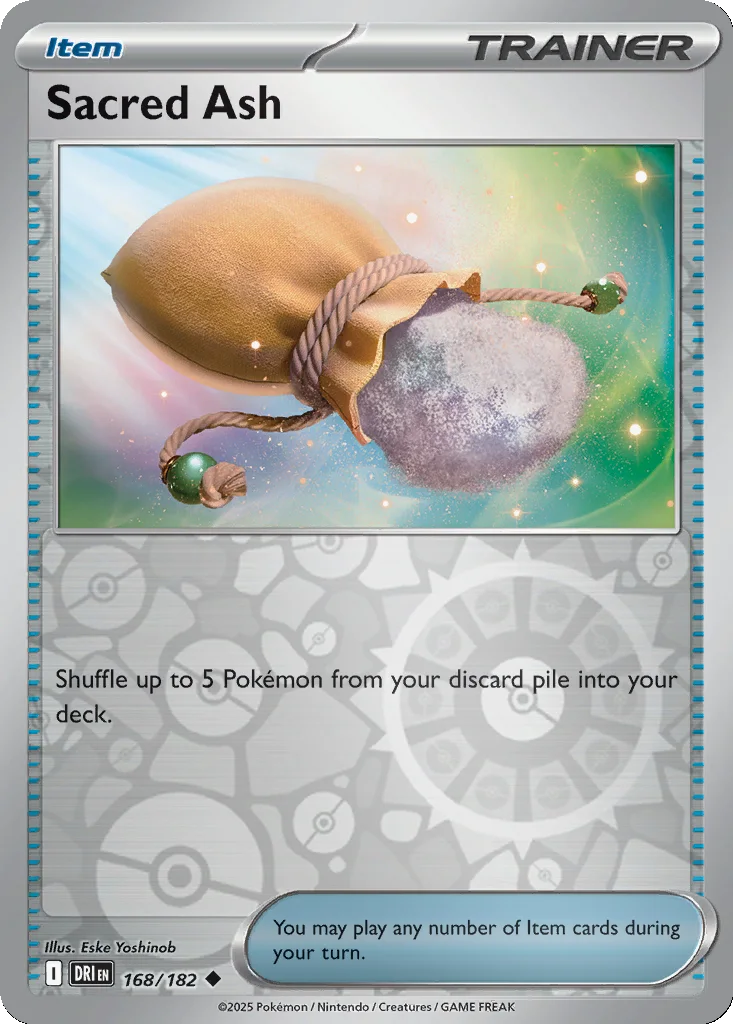 Sacred Ash 168/182 SV10: Destined Rivals (Reverse holo)
