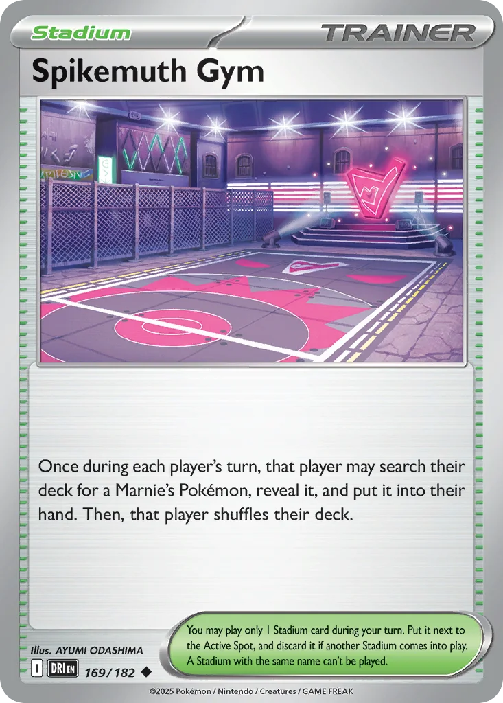 Spikemuth Gym 169/182 SV10: Destined Rivals (Normal)