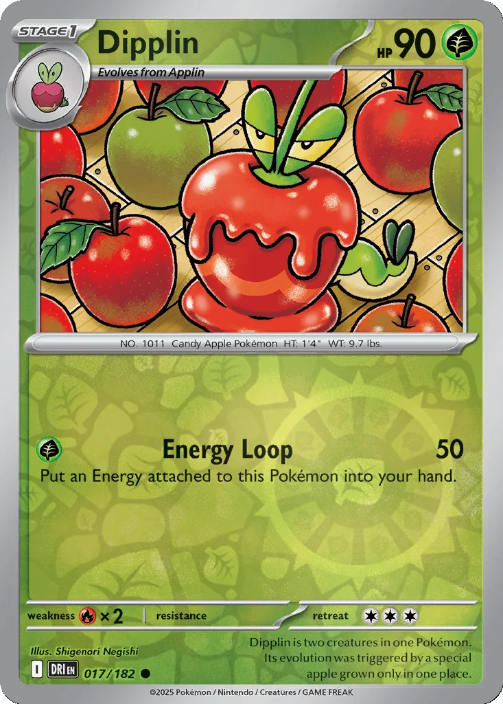 Dipplin 017/182 SV10: Destined Rivals (Reverse holo)
