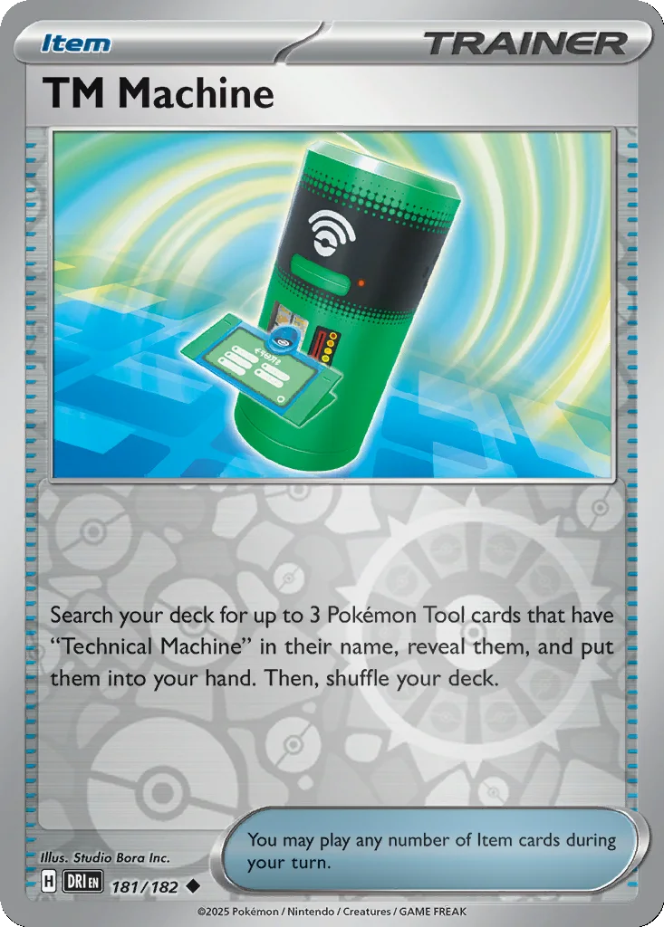 TM Machine 181/182 SV10: Destined Rivals (Reverse holo)