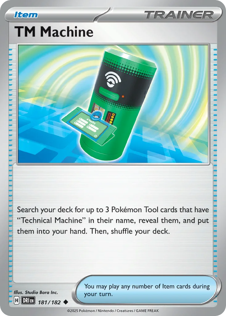 TM Machine 181/182 SV10: Destined Rivals (Normal)