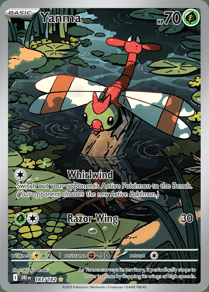 Yanma 183/182 Destined Rivals (Holo)
