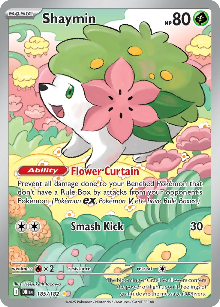 Shaymin 185/182 Destined Rivals (Holo)