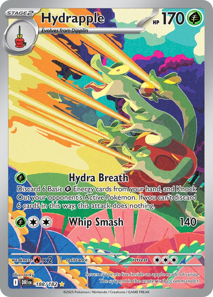 Hydrapple 188/182 Destined Rivals (Holo)