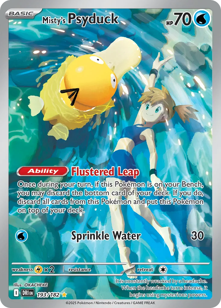 Misty's Psyduck 193/182 Destined Rivals (Holo)