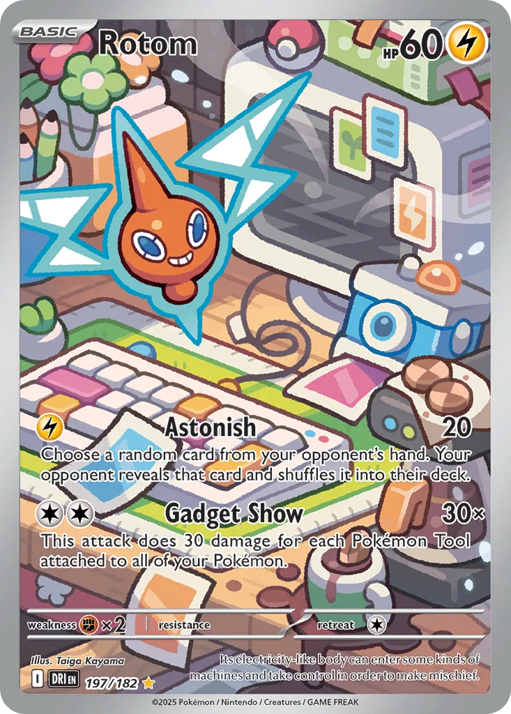 Rotom 197/182 Destined Rivals (Holo)