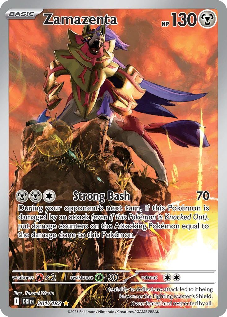 Zamazenta 201/182 SV10: Destined Rivals (Holo)
