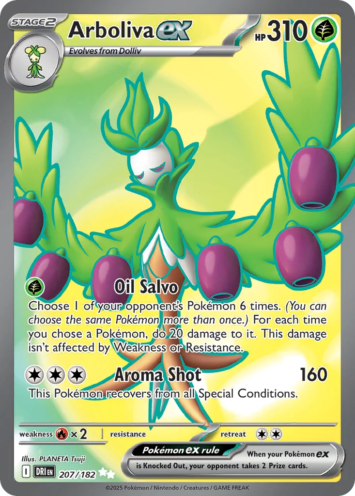 Arboliva ex 207/182 Destined Rivals (Holo)