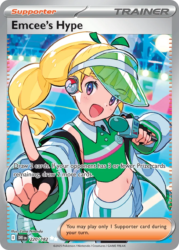 Emcee's Hype 220/182 Destined Rivals (Holo)