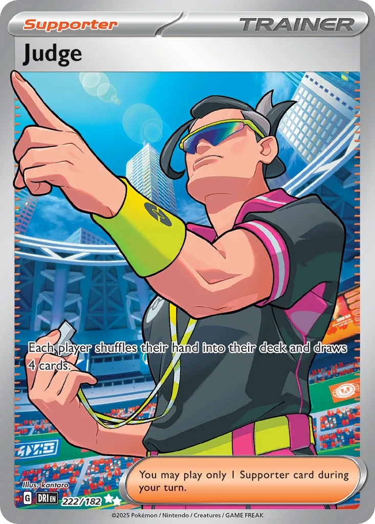 Judge 222/182 Destined Rivals (Holo)