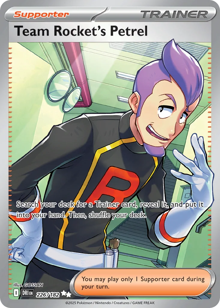 Team Rocket's Petrel 226/182 SV10: Destined Rivals (Holo)