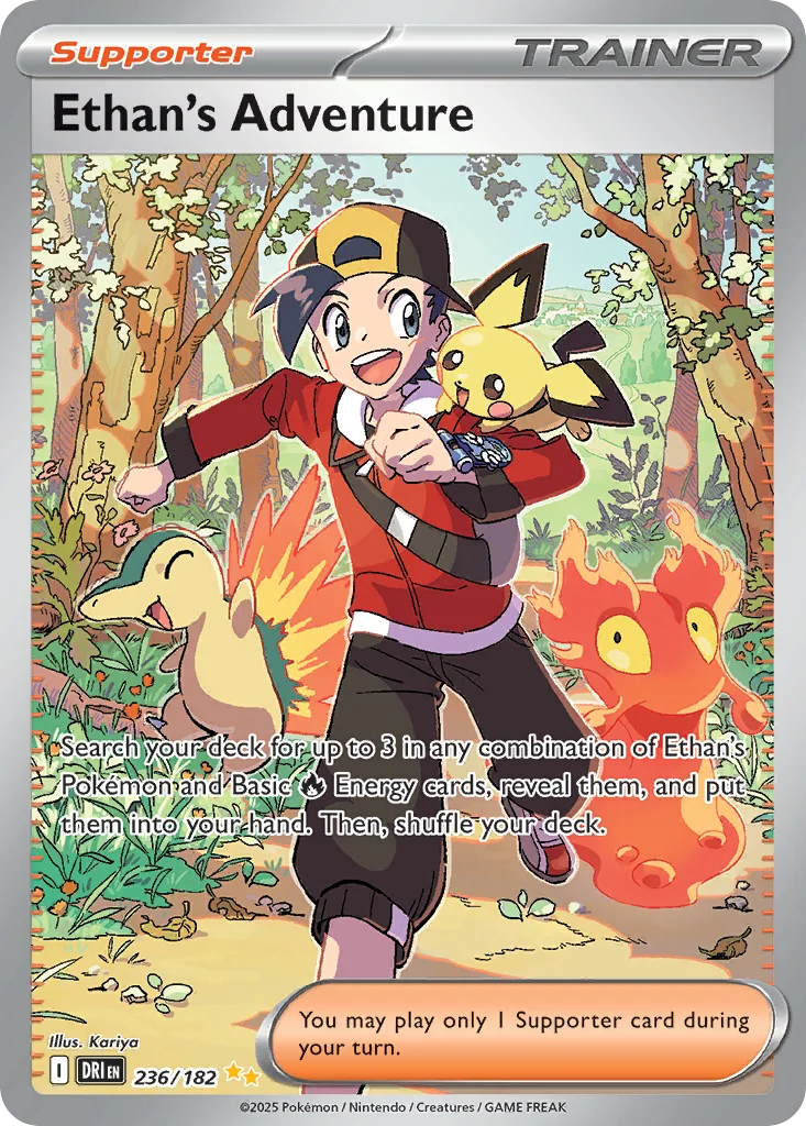 Ethan's Adventure 236/182 Destined Rivals (Holo)