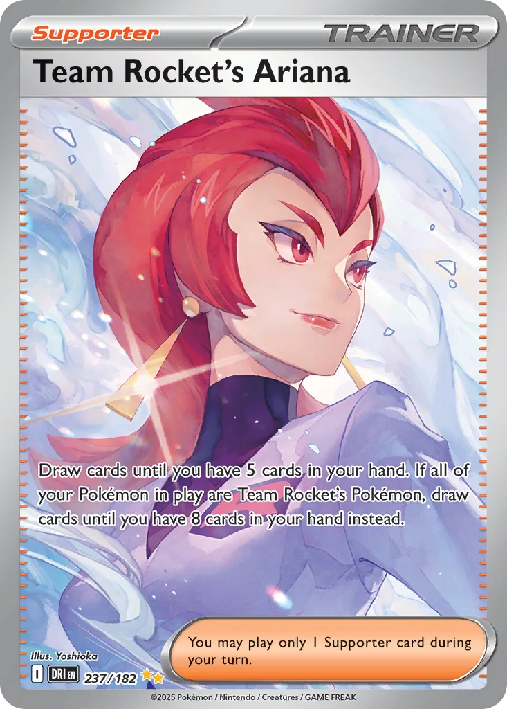Team Rocket's Ariana 237/182 Destined Rivals (Holo)